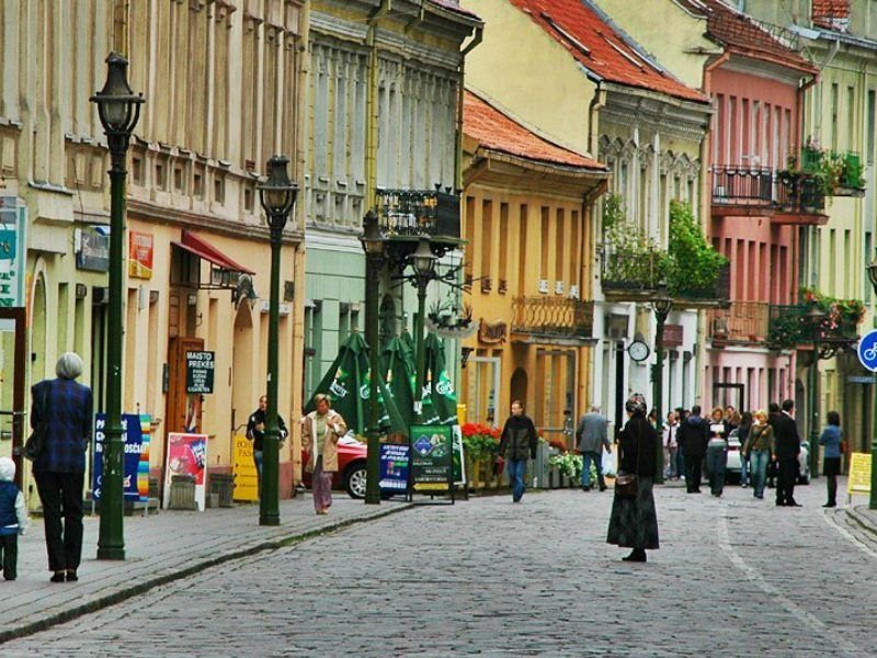 Upon arrival in Lithuania