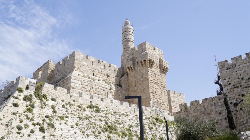 Old city of Jerusalem panorama – restoring Lithuanian citizenship for Jews in Israel